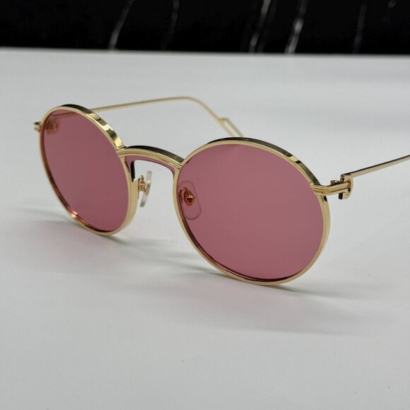 NEW  CARTIER CT0274S 003 CARTIER GOLD/RED TITANIUM WOMEN CARTIER SUNGLASSES main image 8